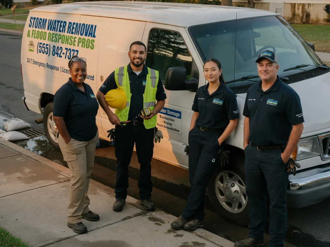 Storm Damage Water Removal company in Hamburg, LA